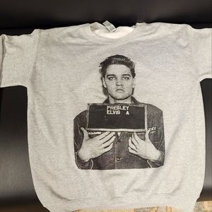 The Kings Infamous Mugshot Printed Onto Nice Comfy Sweater